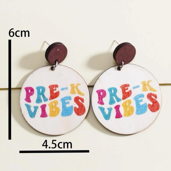 Pre-K School Earrings 📝 - Picture 3 of 5